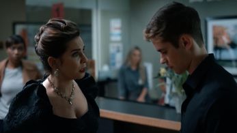 Allison Gabriel and Sam Ashby in Sweet Magnolias: Casseroles and Casualties (2022)