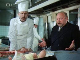 Petr Nározný and Václav Stekl in How About a Plate of Spinach? (1977)