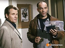 Heiner Lauterbach and Fritz Wepper in Derrick (1974)