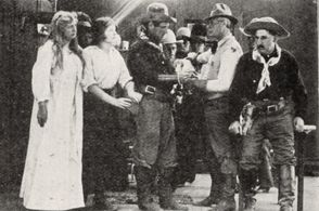 Gilbert M. 'Broncho Billy' Anderson and Gladys Field in The Bad Man's First Prayer (1911)