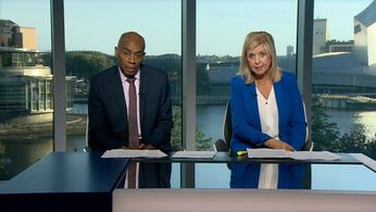 Lucy Meacock and Tony Morris in Granada Reports (1992)