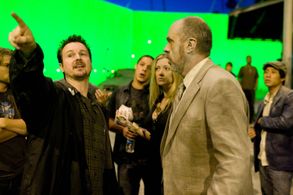 Matt Reeves, Theo Rossi, Kelvin Yu, and Margot Farley in Cloverfield (2008)