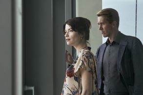 Still onf Jussi Vatanen and Sara Soulié in Forest Giant