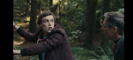 Paddy Considine and Darragh Shannon in Wolf (2021)