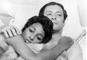 Maurice Ronet and Cathy Rosier in Last Leap (1970)