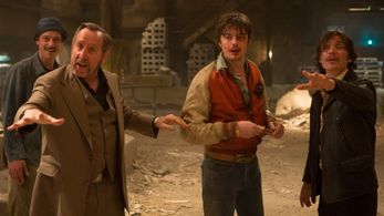 Enzo Cilenti, Cillian Murphy, Sam Riley, and Michael Smiley in Free Fire (2016)