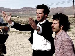 Director Spencer Susser on the set of 