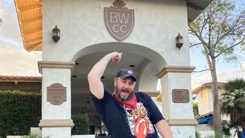 On location during 2nd Unit Photography of Beverly Hills Cop: Axel F