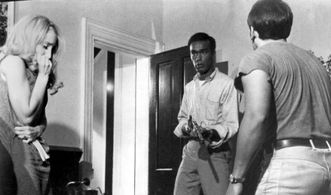 Duane Jones, Judith O'Dea, and Keith Wayne in Night of the Living Dead (1968)