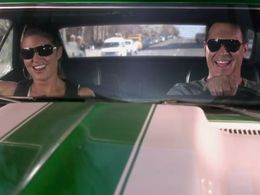 Bianca Kajlich and Patrick Warburton in Rules of Engagement (2007)