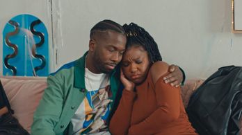 Jean Elie and Courtney Taylor in Send Help (2022)