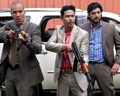 Coby Bell, Anthony Ruivivar, and Peter Anaya on USA Network's 