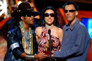 Carlinhos Brown, Arnaldo Antunes, Marisa Monte, and Tribalistas