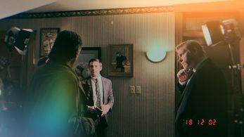 Topher Hansson, Paul Alan Dixon, and Ian Seeberg in The Victim (2019)