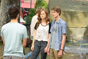 Colin Ford, Max Ehrich, and Mackenzie Lintz in Under the Dome (2013)