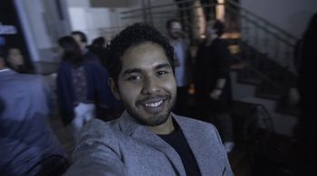 Kristyan Ferrer at an event for An Unknown Enemy (2018)