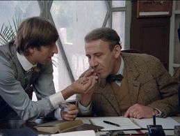 Miroslav Moravec and Václav Vydra in Dobrodruzství kriminalistiky (1989)