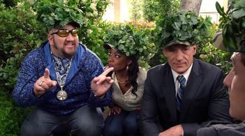 Matt Riedy, Tanya Chisholm, and Stephen Kramer Glickman in Big Time Rush (2009)