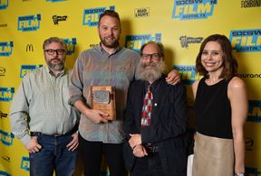 Richard Brody, Alonso Duralde, Josh Locy, and Lindsey Davies Bahr