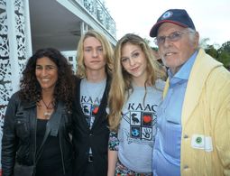 Lou Wegner, Jessica Harthcock and Bruce Dern