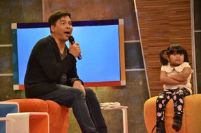 Martin Nievera and Ryzza Mae Dizon in The Ryzza Mae Show (2013)