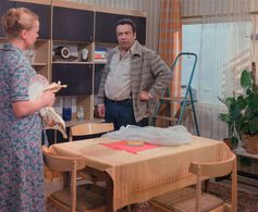 Iva Janzurová and Vladimír Mensík in Cesta do Rokycan (1981)