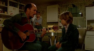 Robert Duvall, Tess Harper, and Allan Hubbard in Tender Mercies (1983)