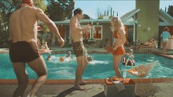 Alena Savostikova in Placebo music video Loud Like Love