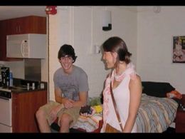 Michael Lohan and Aliana Lohan in Living Lohan (2008)