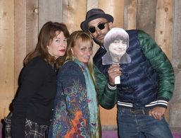 Davia Nelson, Rosalie Varda, and JR