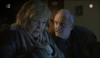 Zita Furková and Frantisek Kovár in Dusicky seniorov (2011)