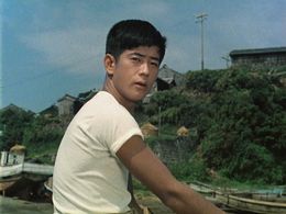 Hiroshi Kawaguchi in Floating Weeds (1959)