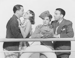 Robert Young, Eleanor Powell, Gracie Allen, and George Burns in Honolulu (1939)