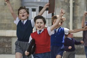 Charles Vaillant and Maxime Godart in Little Nicholas (2009)