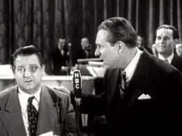 Joe DeRita and Art Linkletter in People Are Funny (1946)