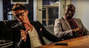 Ebenezer Quaye and Brian Gilleece in The New Shade of Black (2016)