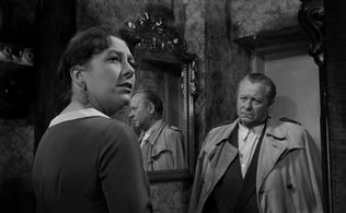 Halina Kwiatkowska and Waclaw Zastrzezynski in Ashes and Diamonds (1958)