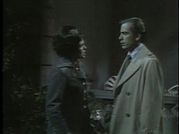 Jerry Lacy and Lara Parker in Dark Shadows (1966)