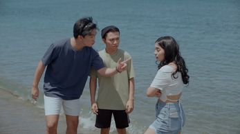 Shecko Apostol, Gerald Pesigan, and Ayeesha Cervantes in Raya Sirena (2022)
