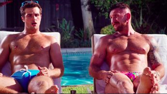 Beau Mirchoff and Devan Chandler Long in Now Apocalypse (2019)