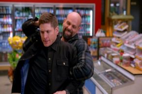 Patrick Sparling and Jensen Ackles in Supernatural, 