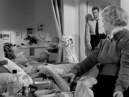 Janine Darcey, Marcelle Hainia, and Carl Möhner in Rififi (1955)