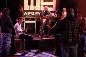 David Boreanaz, Michael Des Barres, and John Wynn in Bones (2005)