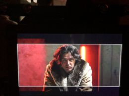 On set of THE LOST RECURSION as Young Wallace