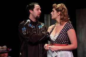 Taliesin Jaffe and Kaytlin Borgen in 