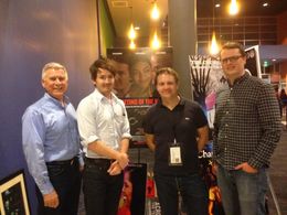 Ralph William Tarr, Ryan Caraway, and Keith Fraser in A Meeting of the Minds (2016)