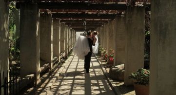 Jim Parrack and Gina Comparetto in The Labyrinth (2017)