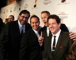 (L-R) Bob Peterson, Jonas Rivera, Pete Docter, Michael Giacchino: The 