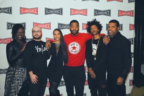 Gus Krieger, Rhaechyl Walker, Dee Dee Stephens, John Merchant, and Rickerby Alexander Brown-Hinds at an event for My Nam