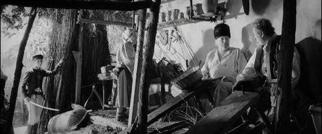 Victor Rebengiuc, Teodor Corban, and Mihai Comanoiu in Aferim! (2015)